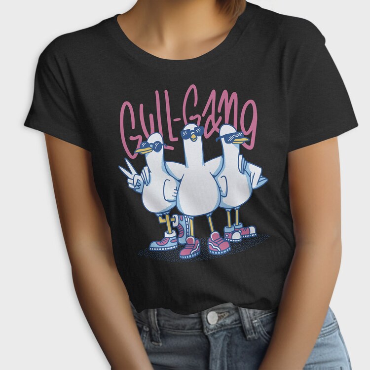 Gull Gang Seagulls, Tricou Femei