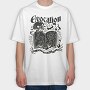 Book Of Dark Magic Witchcraft, Tricou Oversize Barbati (Unisex)