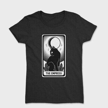The Empress Tarot Card Cat, Tricou Femei