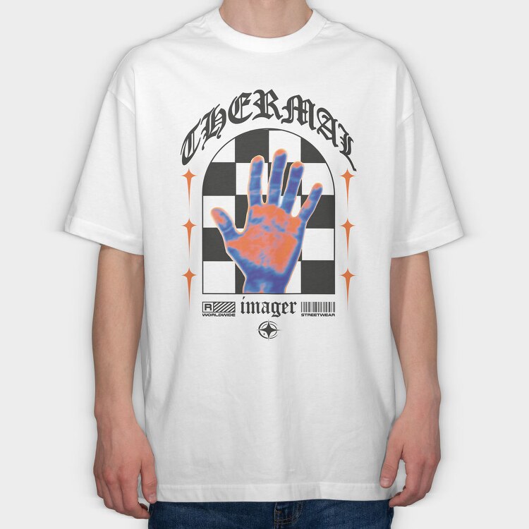 Imager 2, Tricou Oversize Barbati (Unisex)