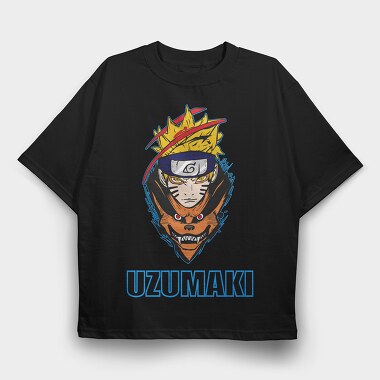 Naruto 6, Tricou Oversize Barbati (Unisex)