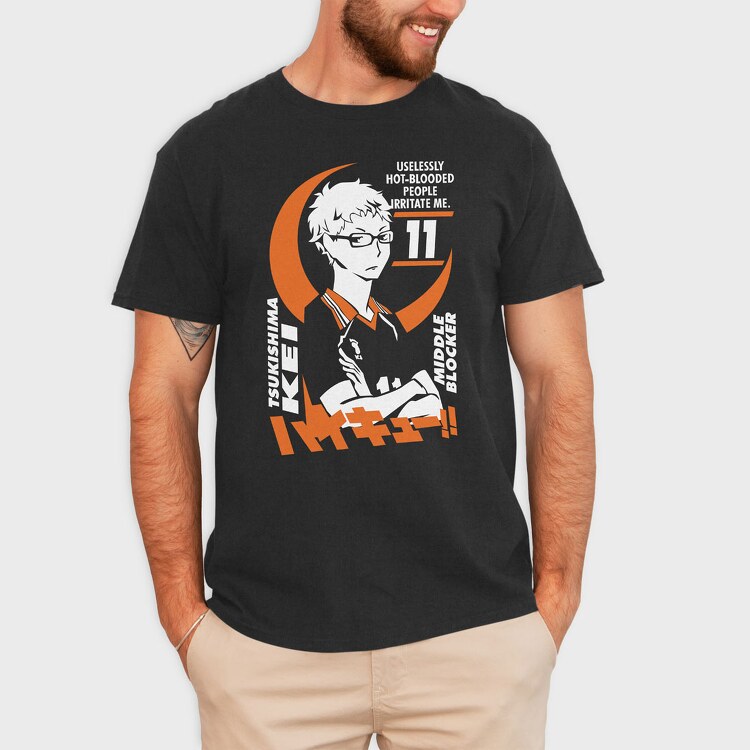 Haikyuu 3, Tricou Barbati (Unisex)