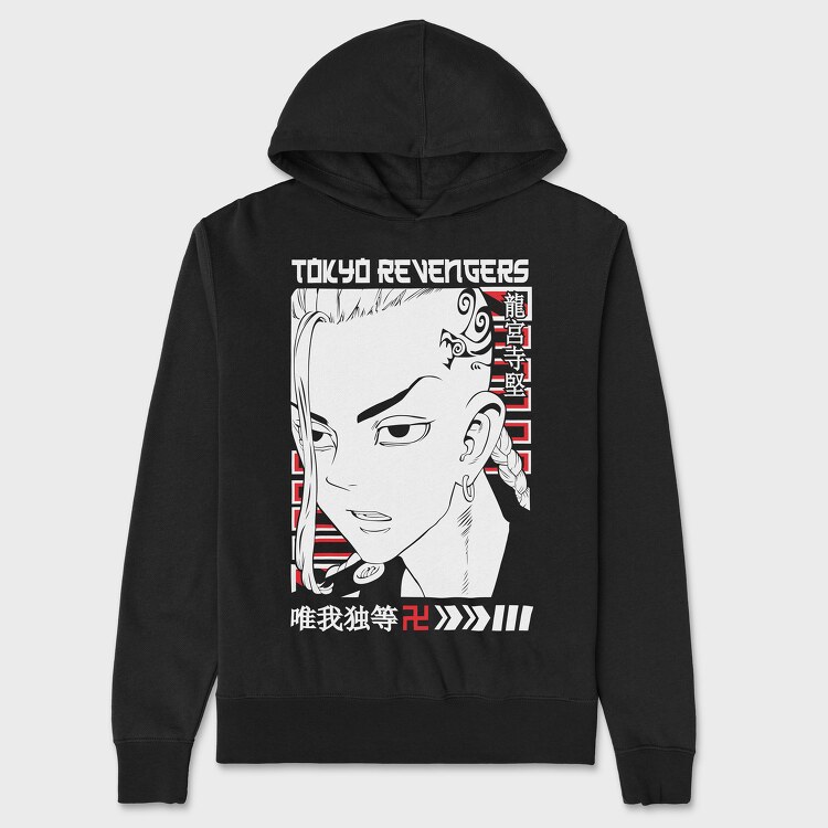 Tokyo Revengers 2, Hanorac Oversize Barbati (Unisex)