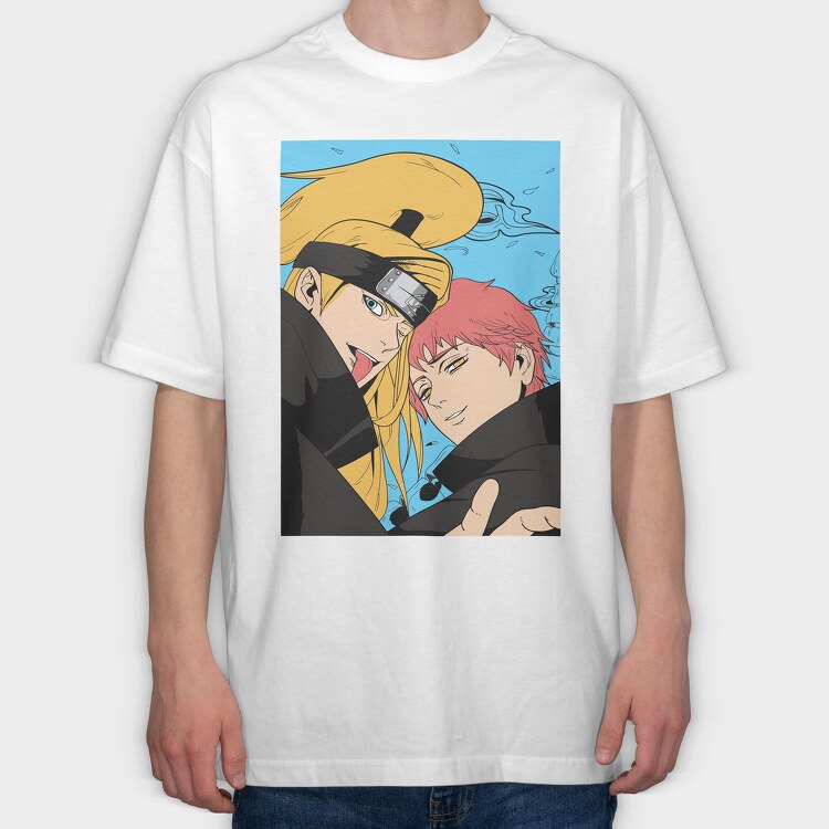 Naruto 54, Tricou Oversize Barbati (Unisex)