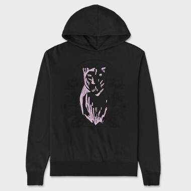 Lioness And Nature Tote, Hanorac Oversize Barbati (Unisex)