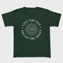 Lotus Flower Moon And Sun Line Art, Tricou Copii