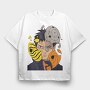 Naruto 61, Tricou Oversize Barbati (Unisex)