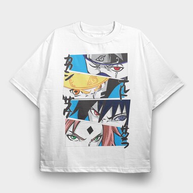 Naruto 66, Tricou Oversize Barbati (Unisex)