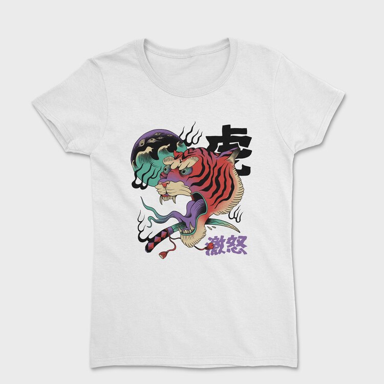 Psychedelic Japanese 03, Tricou Femei
