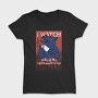 Black Cat With Bloody Knife I Watch Murder Documentaries To Relax, Tricou Femei