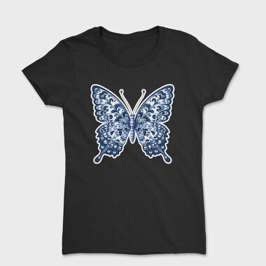 blue butterfly, Tricou Femei