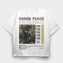 Inner Peace 1, Tricou Oversize Barbati (Unisex)