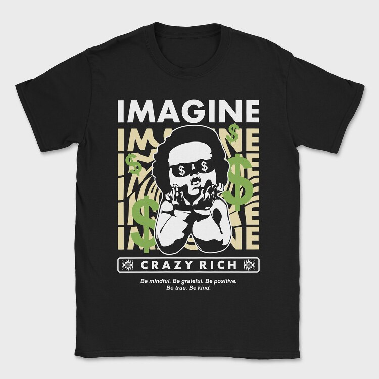 Imagine 2 2, Tricou Barbati (Unisex)