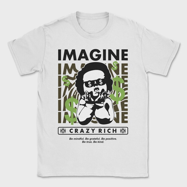 Imagine 2 1, Tricou Barbati (Unisex)