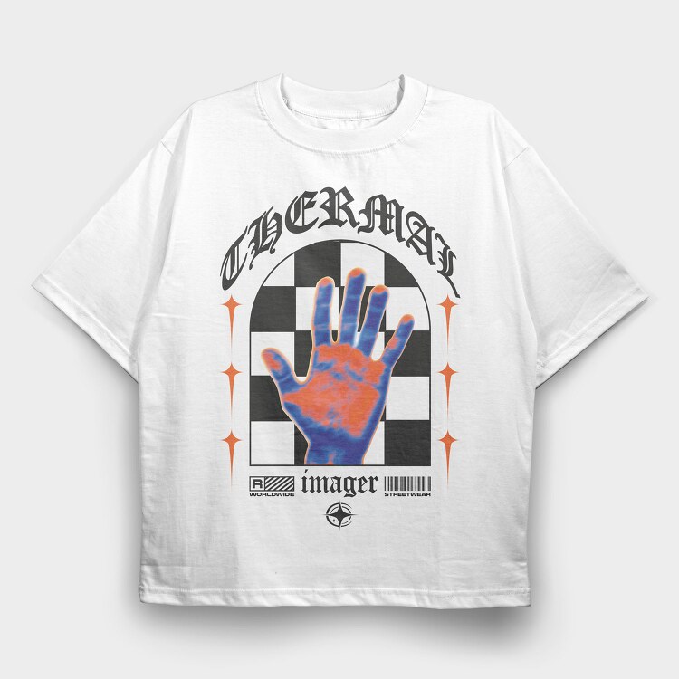 Imager 2, Tricou Oversize Barbati (Unisex)