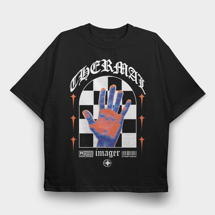 Imager 1, Tricou Oversize Barbati (Unisex)