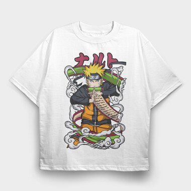 Naruto 9, Tricou Oversize Barbati (Unisex)