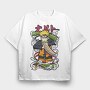 Naruto 9, Tricou Oversize Barbati (Unisex)