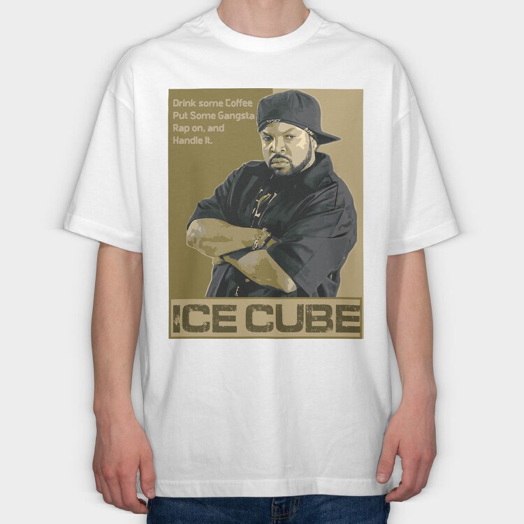 Ice Cube, Tricou Oversize Barbati (Unisex)