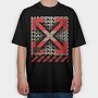 Happiness 2, Tricou Oversize Barbati (Unisex)
