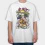 Naruto 9, Tricou Oversize Barbati (Unisex)