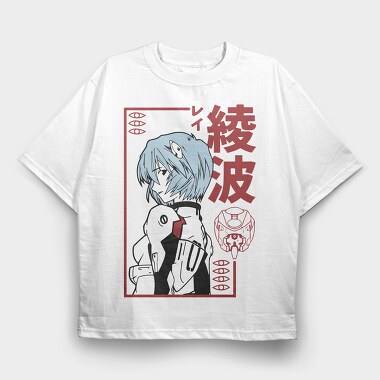 Neon Genesis Evangelion 12, Tricou Oversize Barbati (Unisex)