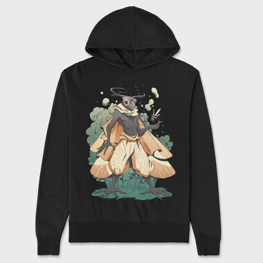 Magical Bug Creature Cottagecore Man, Hanorac Oversize Barbati (Unisex)