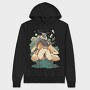Magical Bug Creature Cottagecore Man, Hanorac Oversize Barbati (Unisex)