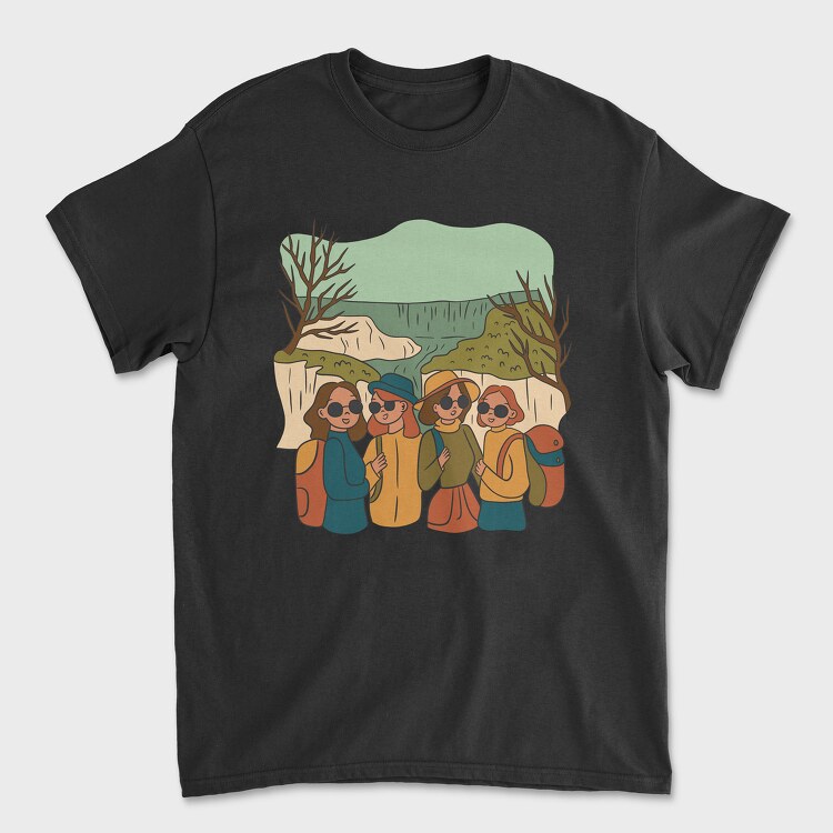 Women Travel, Tricou Barbati (Unisex)