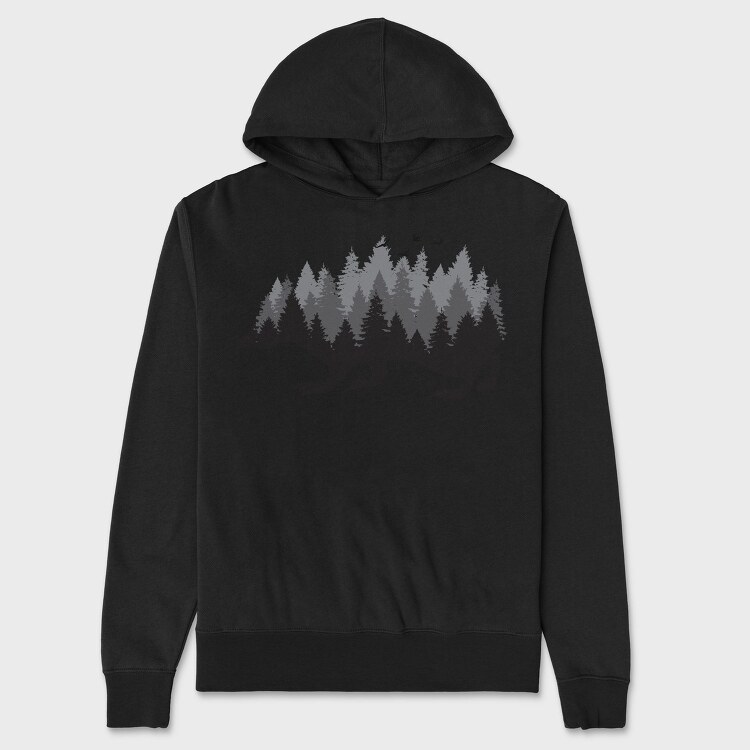 Hedgehog Forest Headgehog, Hanorac Oversize Barbati (Unisex)