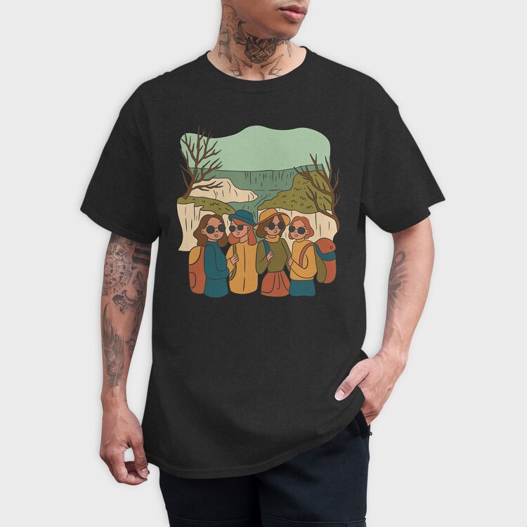 Women Travel, Tricou Barbati (Unisex)