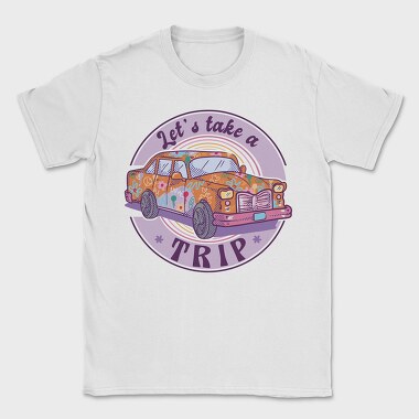 Hippie Car, Tricou Barbati (Unisex)