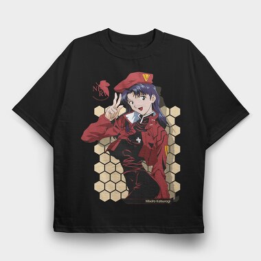 Neon Genesis Evangelion 3, Tricou Oversize Barbati (Unisex)