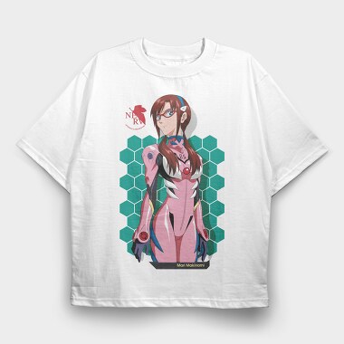 Neon Genesis Evangelion 4, Tricou Oversize Barbati (Unisex)