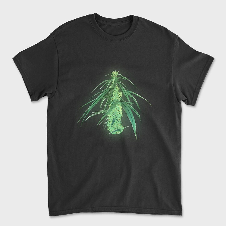 Male Cannabis, Tricou Barbati (Unisex)