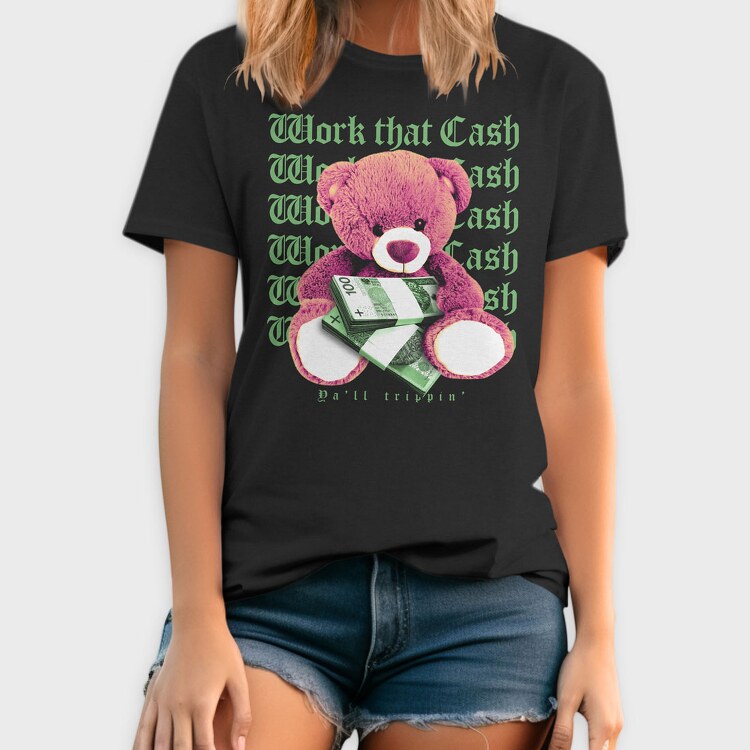 Work Cash, Tricou Barbati (Unisex)