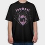 Boho Moon Phases, Tricou Oversize Barbati (Unisex)