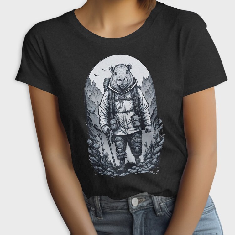 Capibara Nature, Tricou Femei
