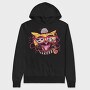 Hipster Gamer Cat, Hanorac Oversize Barbati (Unisex)