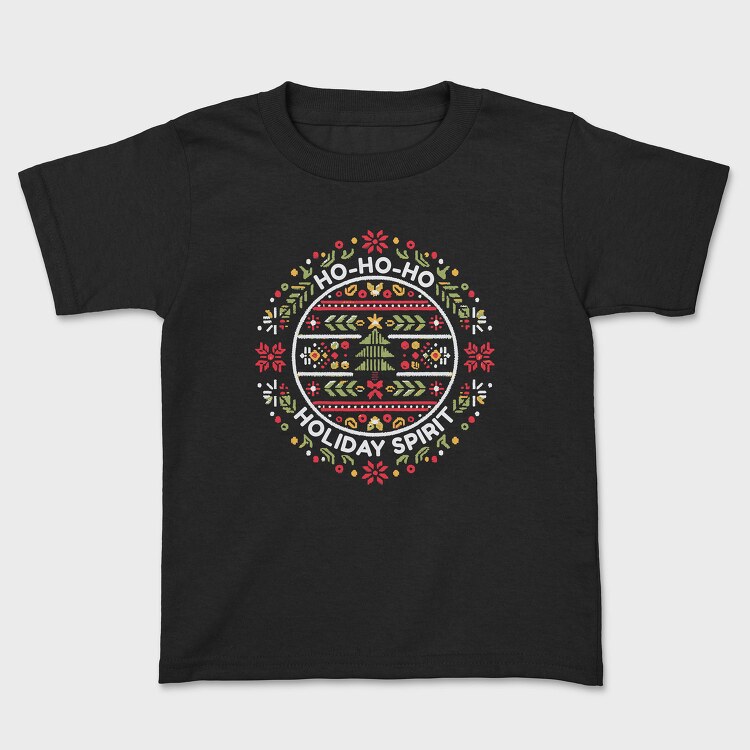 Ho Ho Ho Holiday Spirit, Tricou Copii