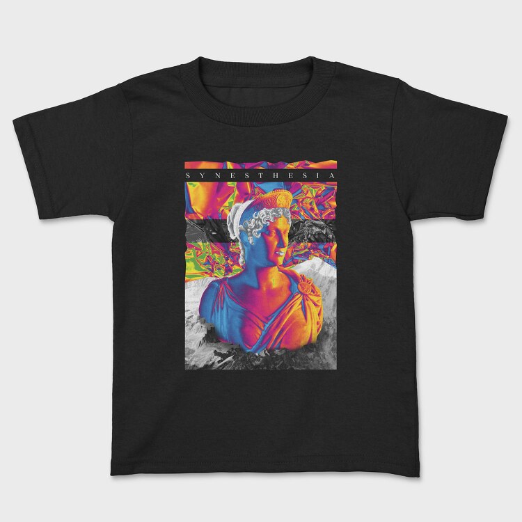 Holographic Greek Statue, Tricou Copii