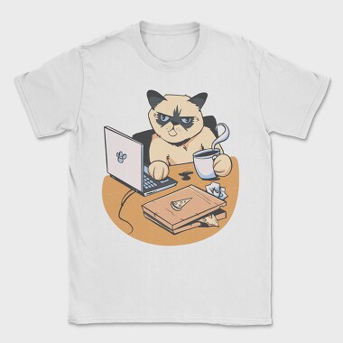 Home Office Grumpy Cat, Tricou Barbati (Unisex)