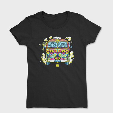 Hippie Cat Van, Tricou Femei