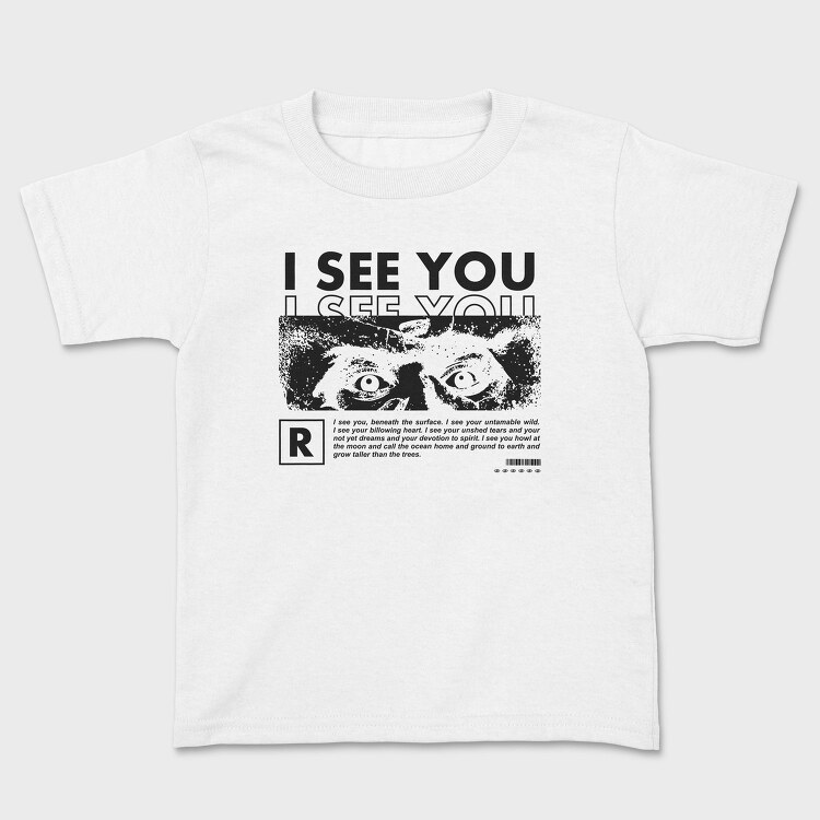 I See You Eyes, Tricou Copii