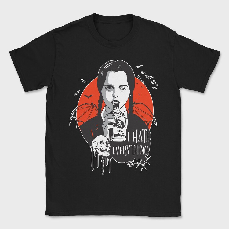 I Hate Everything Merlina, Tricou Barbati (Unisex)