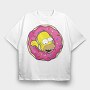 Homer, Tricou Oversize Barbati (Unisex)