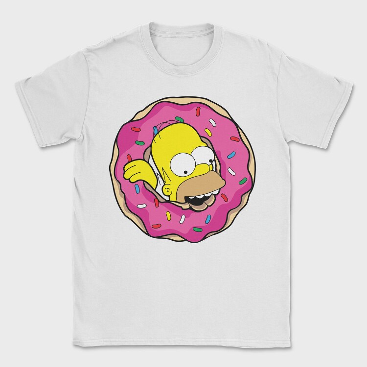 Homer, Tricou Barbati (Unisex)