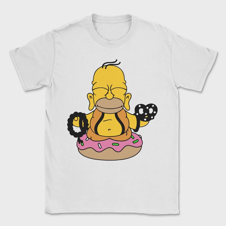 Homer Simpson, Tricou Barbati (Unisex)