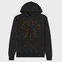 Homer Simpson Mensch Da Vinci Anatomie, Hanorac Oversize Barbati (Unisex)