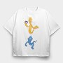 Hider Oozer Ghost, Tricou Oversize Barbati (Unisex)